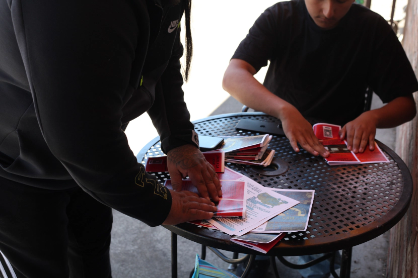 Flyers, Building Community, and ICE watch – meet the Norcal Chicane organization creating solidarity in Napa